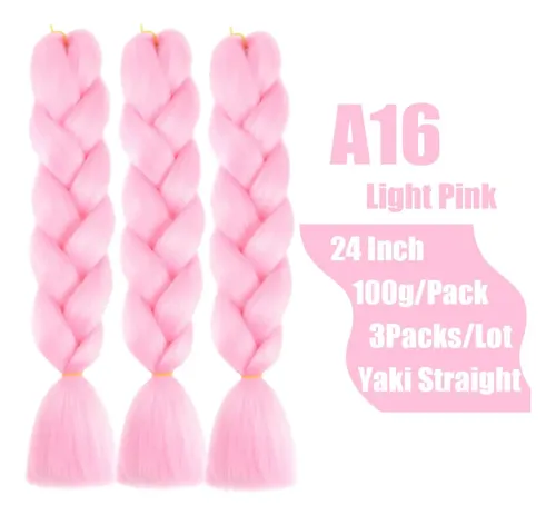 Extensiones Pelo Kanekalon Termico Jumbo Trenzas African A16