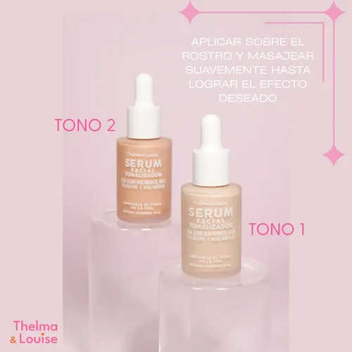Serum Facial Tonalizador Con Acido Hialuronico Tyl