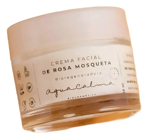 Crema Facial De Rosa Mosqueta. Organica/bioregen. Cert.anmat