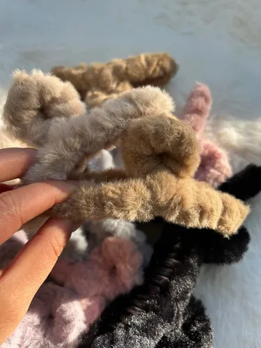 Pack 12 Broches Pinzas Pelo Peluche Hogardecoonline
