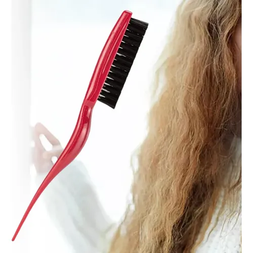 Bromas Cepillos Para El Cabello Peine De Cola De Rata Rojo