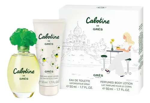 Perfume Cabotine Grès Set Mujer EDT 50ml + Loción 50ml Floral