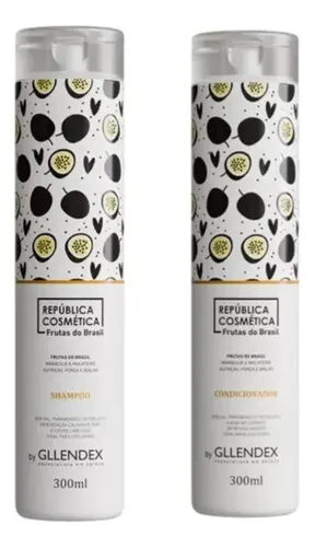Shampoo + Acondicionador Gllendex Maracuya Frutas Do Brasil