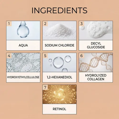 Crema De Masaje Hidratante Con Retinol Amz, Hidratante Y Ref
