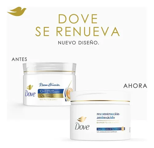 Máscara de Tratamiento DOVE Reconstrucción Completa Ultra Cuidado 300 g