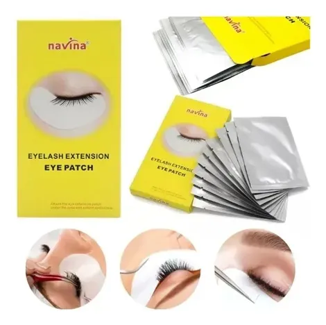 Parches Almohadilla Gel Extensión De Pestañas X10u
