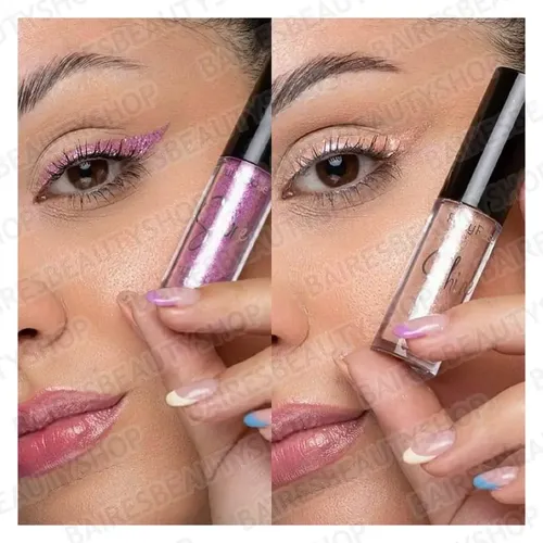 Pack Delineadores Líquidos En Gel Glitter Shine Ruby Rose