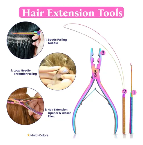 Kit De Herramientas Para Extensiones De Cabello Beauty & Cra