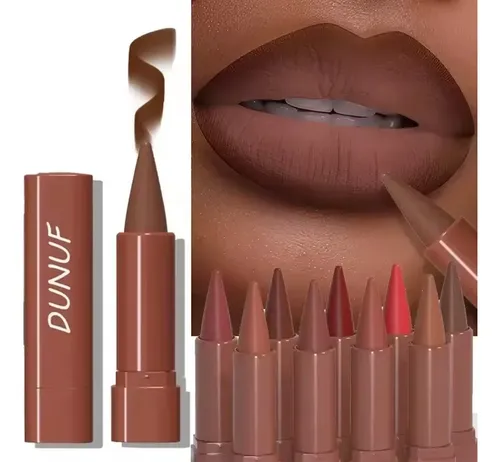Labial Mate Degradado Acabado Aterciopelado