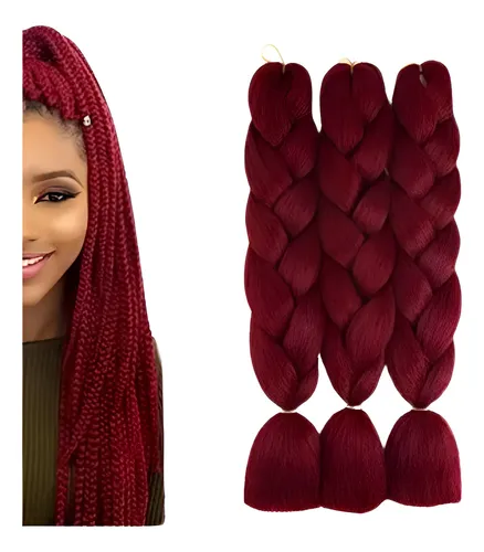 Extensiones Pelo Kanekalon Térmico Trenzas Africanas A19