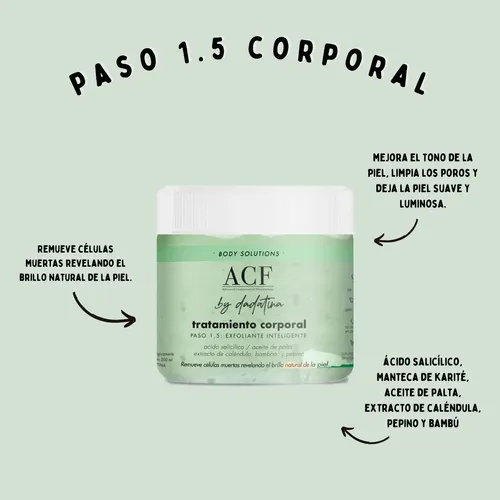 Exfoliante Corporal Body Solutions Acf By Dadatina M21169