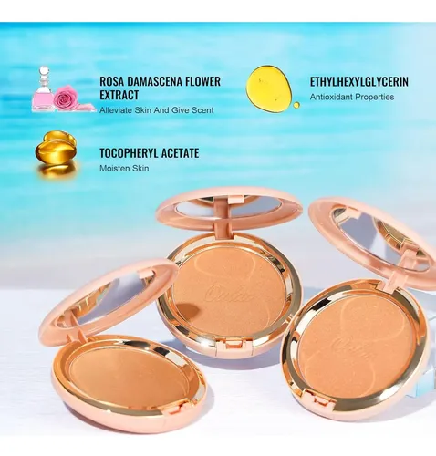 Polvo Bronceador Oulac Con Espejo 0.3 Oz B02