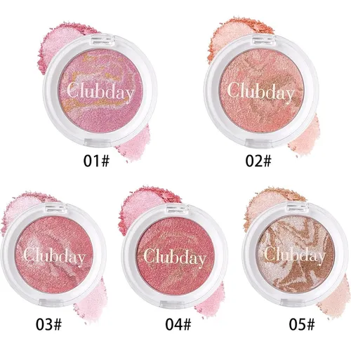 Polvo Iluminador Marbleizado Clubday 0.12 Oz