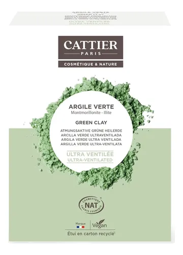 Arcilla Verde Ultraventilada Cattier 250 G