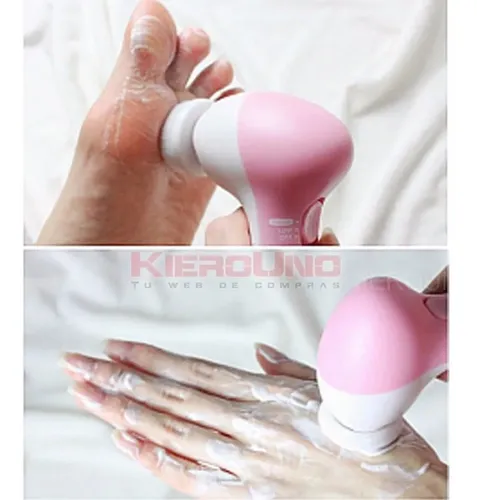 Masajeador Facial Beauty 5 en 1 Inalámbrico Exfoliante y Limpiador
