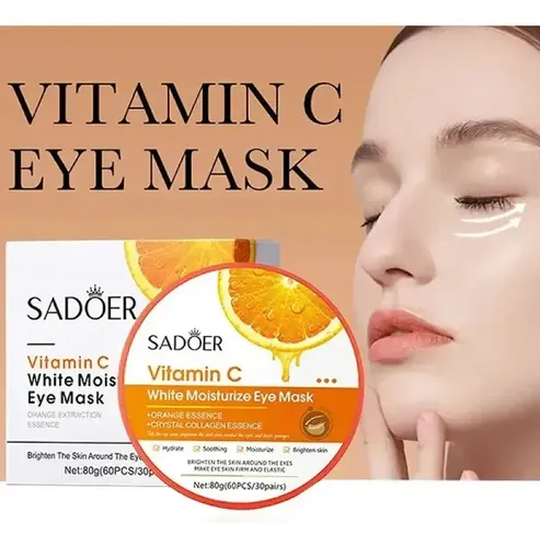 Parches Hidrogel Sadoer Elimina Ojeras Contorno Ojos 60 Pz Normal A Seca Día/noche