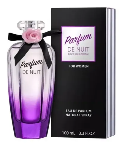 Perfume Eau de Parfum New Brand Parfum de Nuit para Mujer de 100 mL