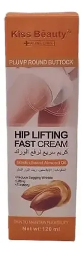 Crema Reafirmante Para Gluteos Levantamiento Realce Celuliti Fragancia elastina y aceite almendras dulces