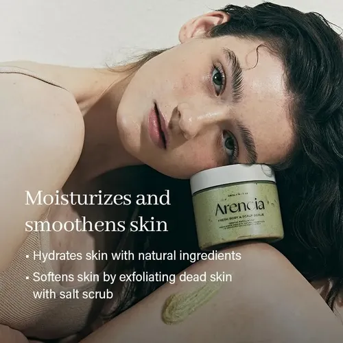Exfoliante Para Cuerpo Y Cuero Cabelludo Arencia Fresh Cloud