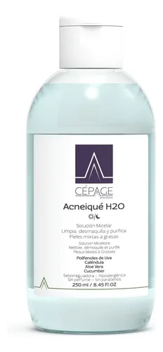 Cepage Acneique H2o Loción Micelar De Limpieza X 250 Ml