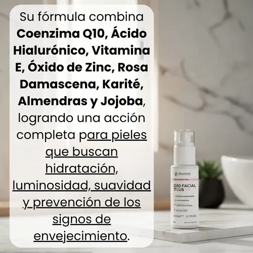 Crema Facial Antiedad Q10 Plus N Hidratante Antioxidante Ful