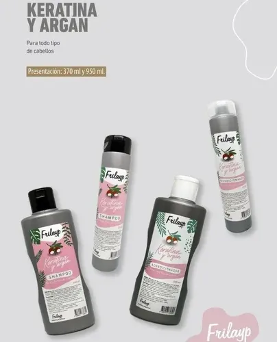 Pack X3 Acondicionadores Coco Nutricion Frilayp X370ml
