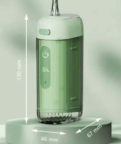 Mini Hilo Dental Eléctrico Portátil Con 5 Boquillas