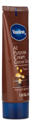 Crema Vaseline All Purpose Cocoa Glow Con Manteca De Cacao 4