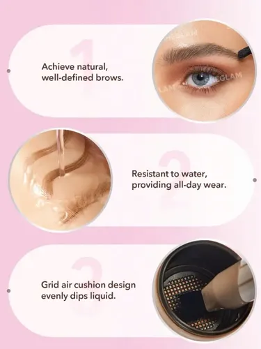 Sheglam Lápiz Para Cejas Brow Fection Brocha Y Dip Color Ash