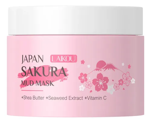 Laikou Sakura Mud Mask: Poros Limpios Y Piel Radiante 25g