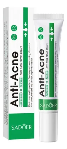 Crema Reparadora Antiacné Hidratante, Calmante Y Antigrasa G