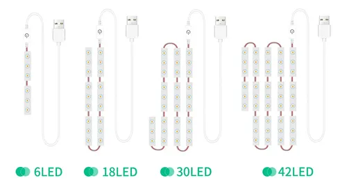 Lámpara Cadena Cable Espejo Espejo Luces Tira Led Baño