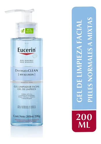 Eucerin Dermatoclean Hyaluron Gel Limpieza Facial 200ml