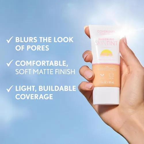 Base Vegana Covergirl Clean Fresh 30 Spf Difuminante Tono