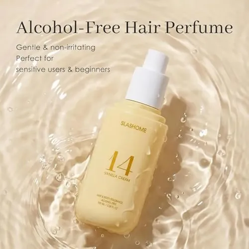 Perfume De Cabello Para Mujer En Crema De Vainilla, Sin Alco