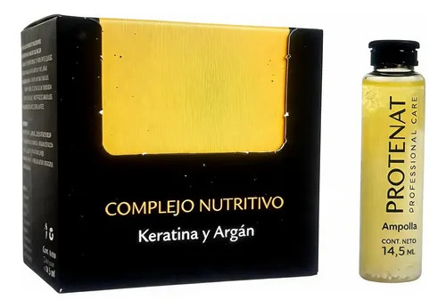 Ampolla Protenat Argán Y Keratina Nutrición 14,5ml