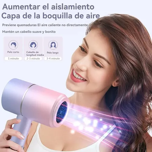 Secador De Pelo Iónico Portátil Plegable Multi-colored