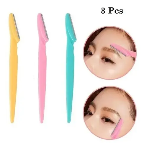 Perfilador De Cejas Pack X3 Quita Vello Facial