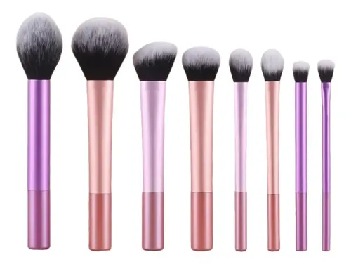 P/j Set 12 Brochas De Maquillaje Profesional Para Rostro Y