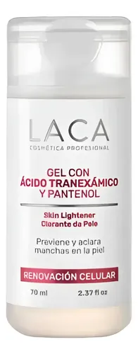 Gel Con Ácido Tranexámico Y Pantenol Laca