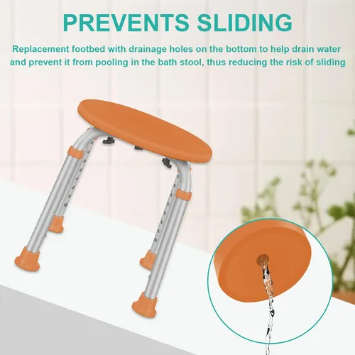 Patas De Repuesto Para Silla De Baño Y Silla De Ducha, Tapas