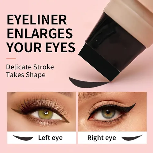Eyeliner Estampado Resistente Al Agua Y Manchas Marca