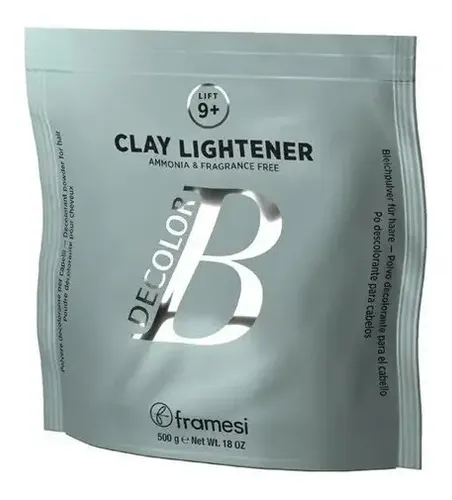 Polvo Decolorante Framesi Decolor B Clay Lightener X500g