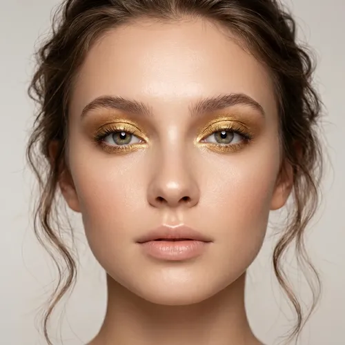 Set Maquillaje Ojos Retro Glam Sombra 21 Máscara Y Delineado