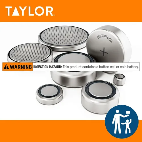 Báscula De Baño Digital Taylor Modelo 400lb Plataforma De 30