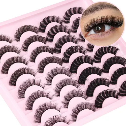 Pestañas Postizas Rusas 4 Estilos D Curly Alicrown