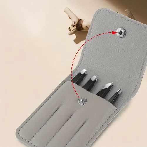 Juego De 4 Pinzas Faciales, Pinzas Para Piernas, Depilación