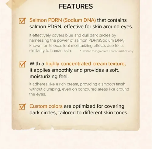 Corrector Skinfood Salmón Dark Circle para Ojeras Tono 00 Salmon Light de 10 g