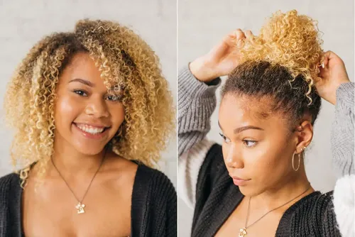 Cintas Para Cabello Grueso, Pesado O Rizado, Negras, 3 Unida