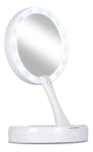 Espejo Facial Led Articulado For Vestidor Con Aumento De